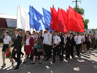 Празднование 70-летия Победы в Великой Отечественной войне в Беково (фото Олега Ширшова).